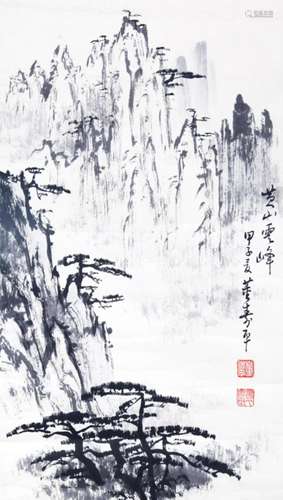 DONG SHOU PING CHINESE PAINTING ATTRIBUTED TO