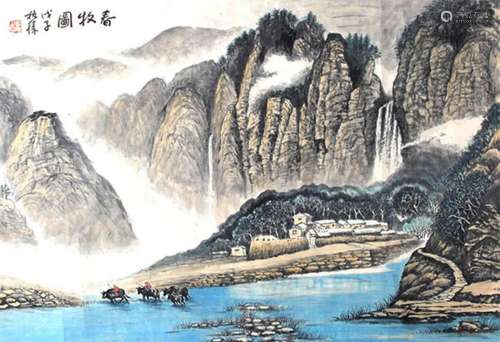 HUANG GE SHENG CHINESE PAINTING, ATTRIBUTED TO