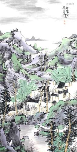 LING RONG SHENG CHINESE PAINTING, ATTRIBUTED TO