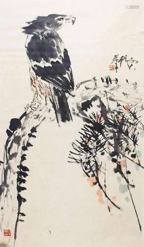 WANG KE DA CHINESE PAINTING, ATTRIBUTED TO