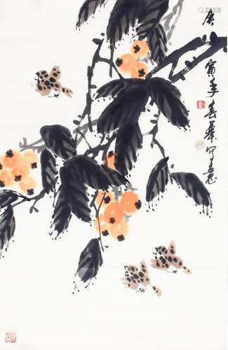 LIU CHUN HUA CHINESE PAINTING, ATTRIBUTED TO