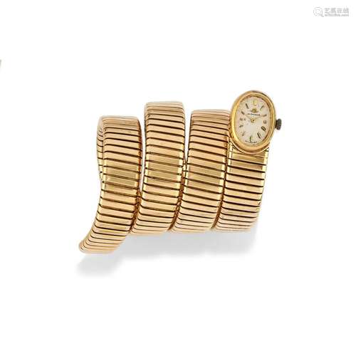 Movado - A 18K yellow gold watch, circa 1960, Movado