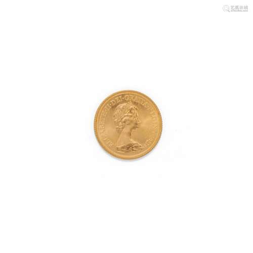 A gold coin