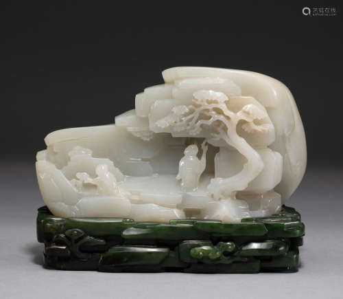 Hetian jade ornaments of the Qing Dynasty
