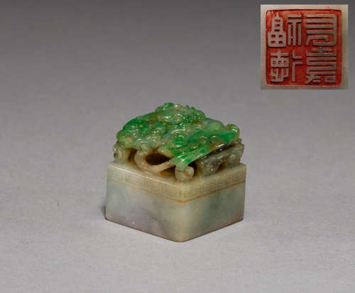 Ancient Chinese jade seal