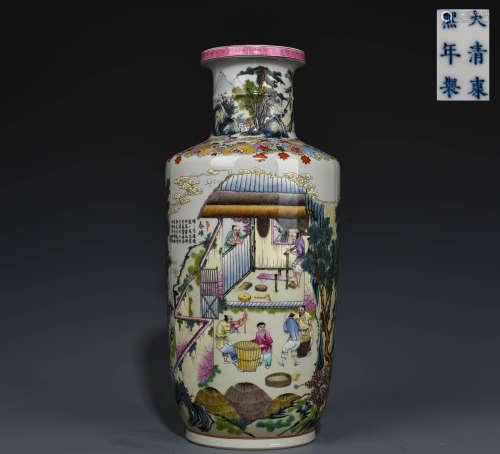 Colorful bottles from The Qing Dynasty