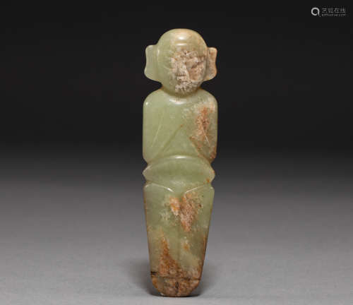 Jade man of Chinese Red Mountain culture
