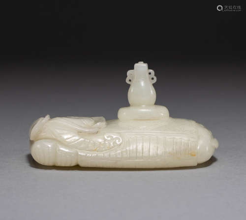 Hetian jade ornaments of the Qing Dynasty