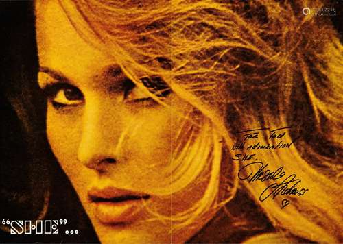 Autograf Ursula Andress