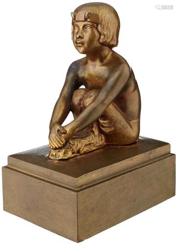 Figur "Le Petit Faune Assis"