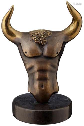 Bronzefigur "Minotaurus"