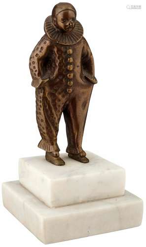 Bronzefigur "Pierrot"