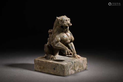 Northern Qi Dynasty Stone Lion