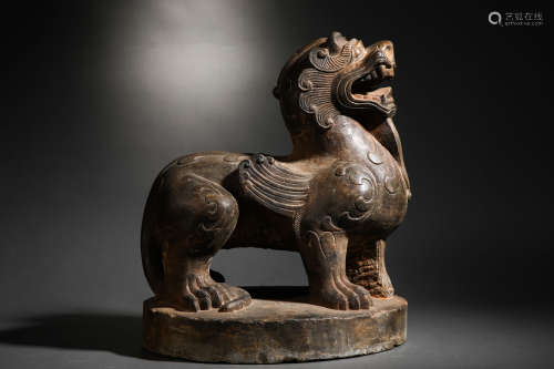 Northern Wei Dynasty Stone Lion Head