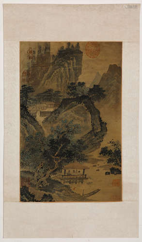 Chinese ink painting, landscape Picture