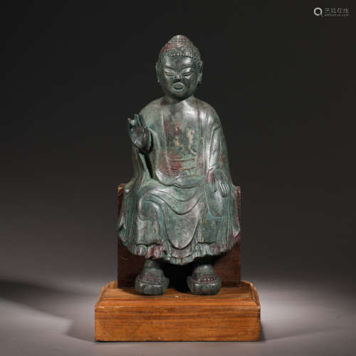 Northern Wei Dynasty Bronze Buddha Statue
