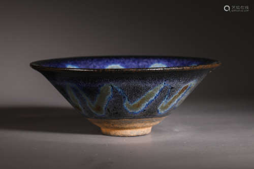 Song Dynasty blue glaze cup
