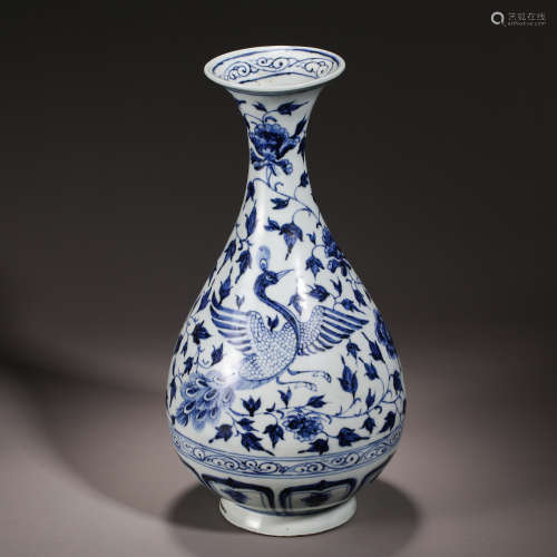 Yuan Dynasty Blue and White Yuhuchun