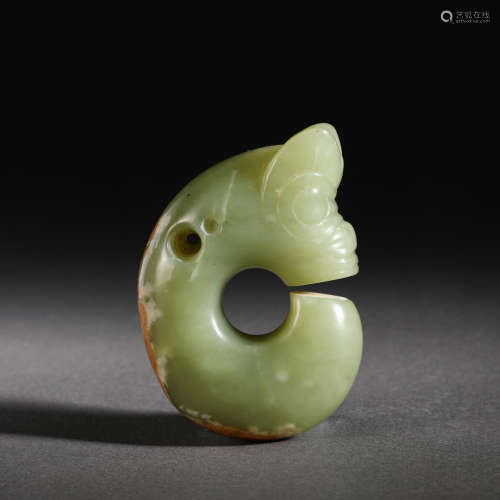 Hongshan Culture Jade Pig Dragon
