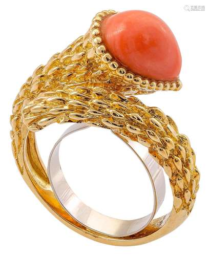 Van Cleef & Arpels Midway coral ring