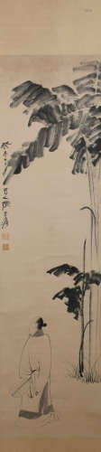 Modern Zhang daqian's painting:Pictures of Past-Masters