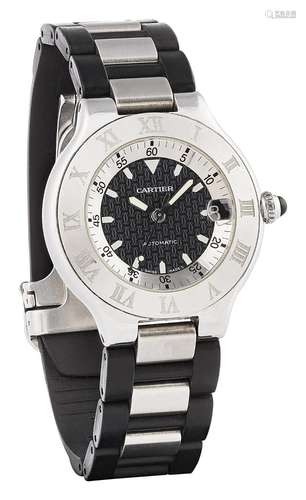 Cartier unisex wristwatch «Autoscaph 21»