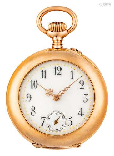 IWC ladies' pocket watch with coronet of a baron