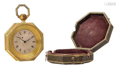 Viennese coach watch with strike mechanism