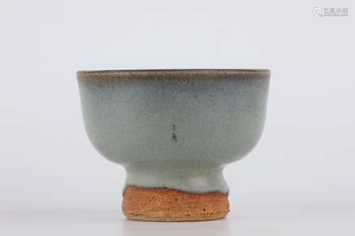 A Jun Ware Stem Bowl