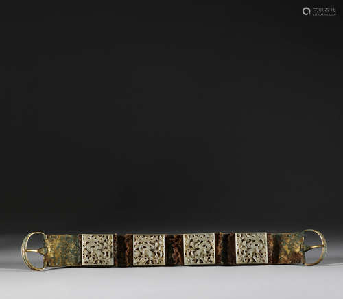 Song Dynasty, Hetian Yulong belt