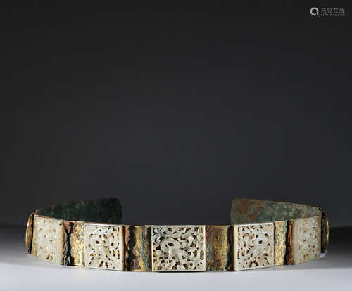 Song Dynasty, Hetian Yulong belt