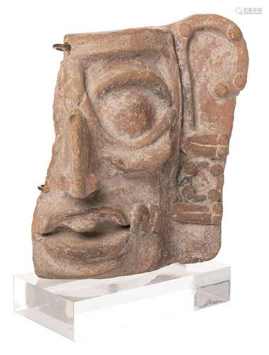 Fragment of a Maya incense burner