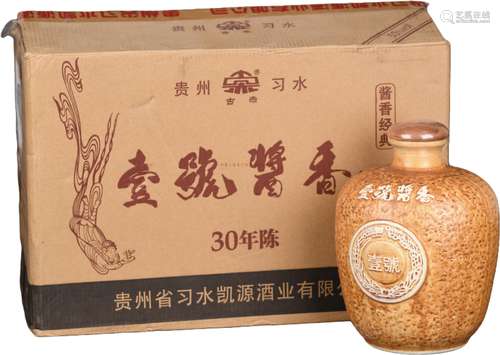 2009年 壹号酱香·30年陈酿 酱香型 1箱2坛