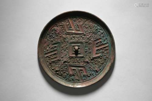 A Bronze Mirror of Warring States