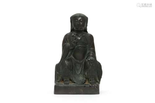 A Bronze Zhenwu Deity Figure