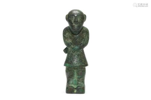 A Bronze Figure Han Dynasty