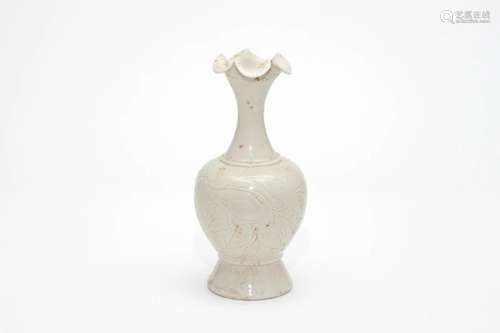 A Ding Ware Lobed Vase