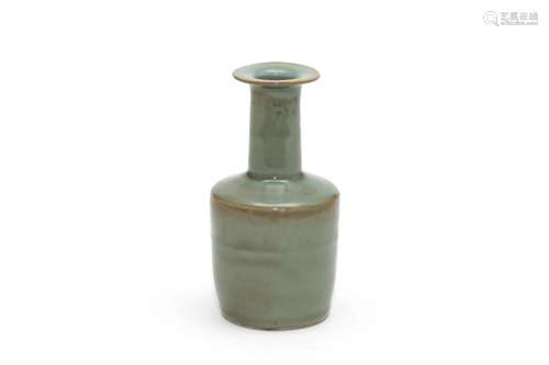 A Longquan Celadon Rouleau Vase