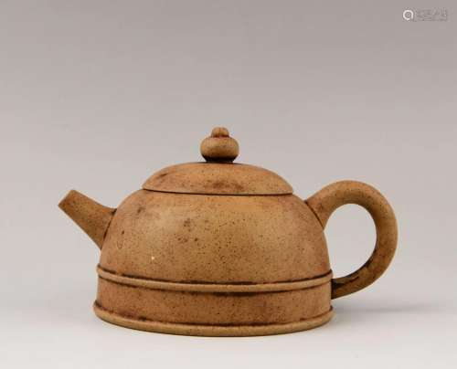 Chinese Zisha Teapot in Yellow Clay