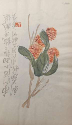 A CHINESE ALBUM OF PRINTS BY QI BAISHI 20TH CENTURY Comprisi...