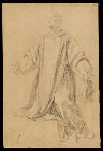 NEAPOLITAN ARTIST, 18th CENTURY: Study of a Saint