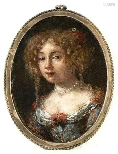 ITALIAN MINIATURIST, 18th CENTURY: Miniature with