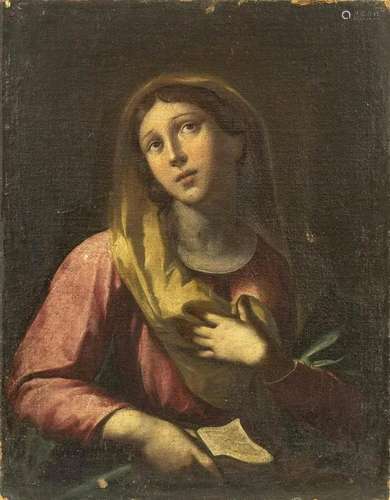 FLORENTINE ARTIST, 17th CENTURY: Praying Virgin with