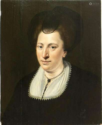 FLEMISH PAINTER, 17th CENTURY: Portrait of a