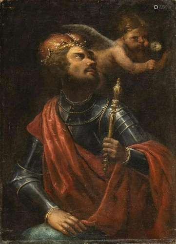 LOMBARD ARTIST, FIRST HALF OF 17th CENTURY: King David