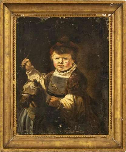 DUTCH SCHOOL, SECOND HALF OF 17th CENTURY: Portrait of