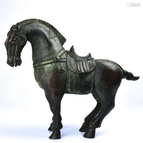 Copper Horse Decoration
