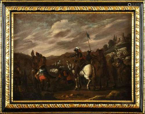 NEAPOLITAN SCHOOOL, 17th CENTURY: After the battle