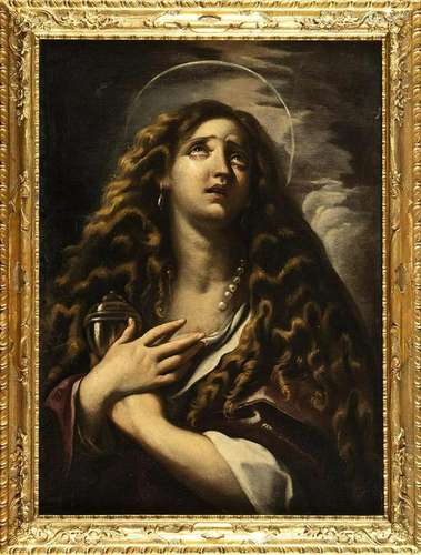 GIACINTO BRANDI (Rome, 1621 - 1691): Mary Magdalene