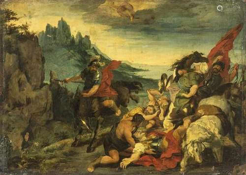 FLEMISH ARTIST FROM CIRCLE OF PETER PAUL RUBENS: The